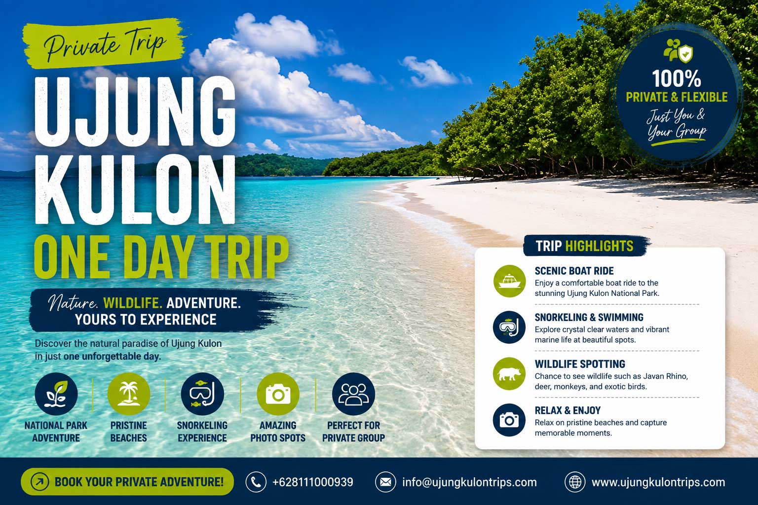 Ujung Kulon One Day Trip